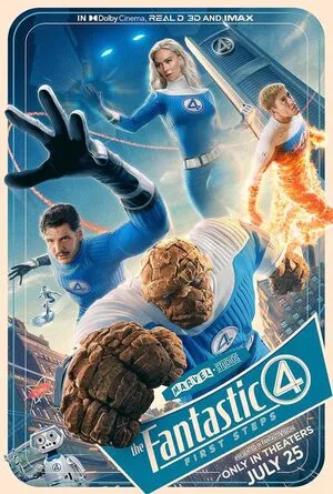 The Fantastic 4: First Steps 2025 Hindi Dual Audio WEB-DL | Hindi Dubbed Movie