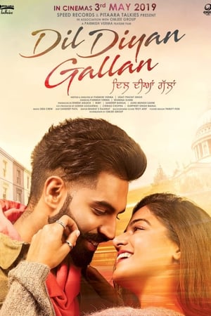 Dil Diyan Gallan (2019) Punjabi Movie | Hindi Dubbed Movie HDRip x264 [1.1GB]